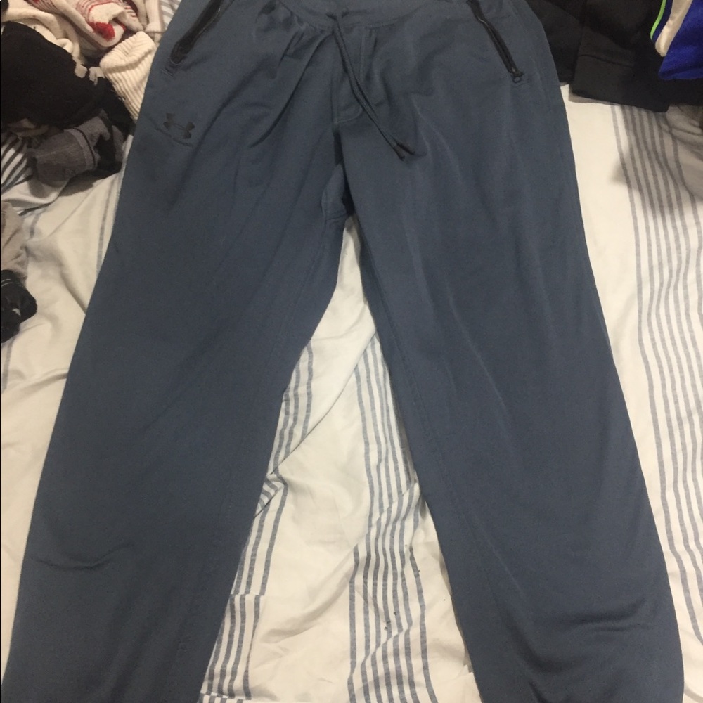 Dark Blue Under-armor SweatPants Size Medium